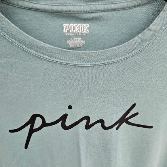 PINK TSHIRT long sleeve Everyday Campus seafoam green medium - Picture 6 of 11